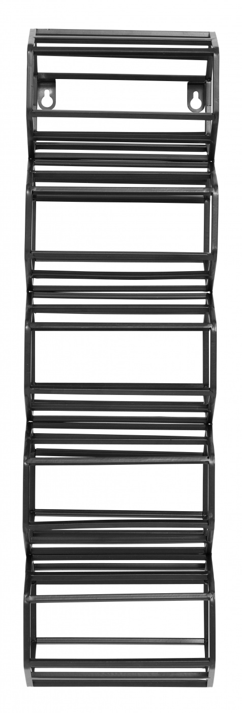 Nordal Black Wine Rack Iron