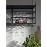 Nordal Loft rack - black Nordal Loft rack - black