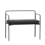 Hubsch Sofa including pillow - black Hubsch Sofa including pillow - black
