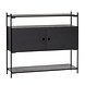 Hubsch Kast hout/metaal - zwart Hubsch Kast hout/metaal - zwart
