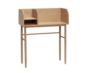 Hubsch Desk Wood Natural Living And Co