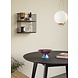 Hubsch Ronde eetkamertafel hout - zwart Hubsch Ronde eetkamertafel hout - zwart