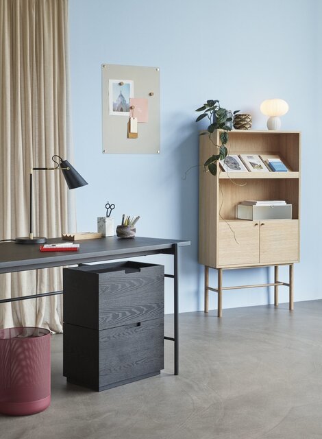 Hubsch Armoire en bois de chêne - naturel