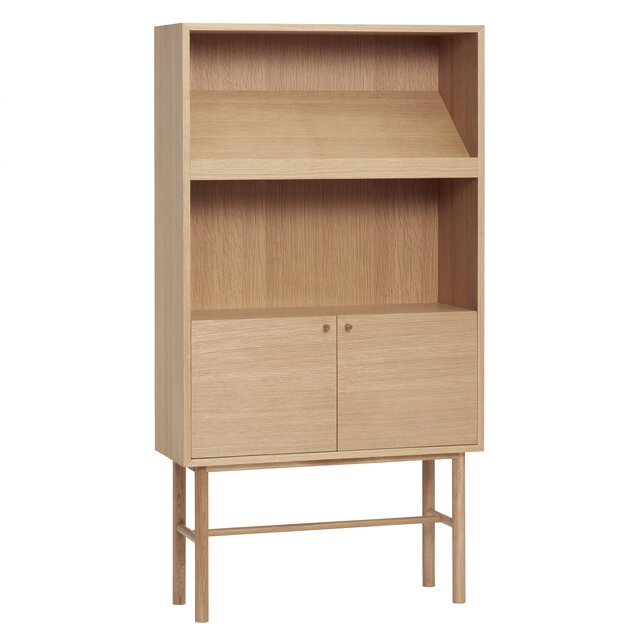 Hubsch Oak wooden cabinet - natural