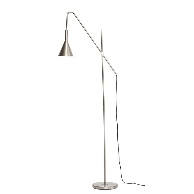 Hubsch Vloerlamp - metaal/zilver