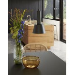 Hubsch Lampe à suspension en métal - noir Hubsch Lampe à suspension en métal - noir