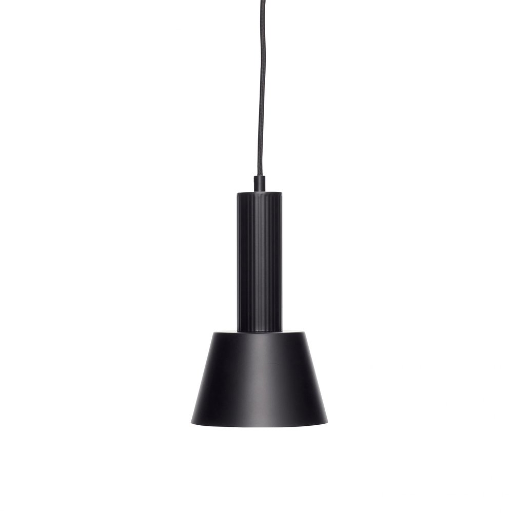 Hubsch Lampe à suspension en métal - noir Hubsch Lampe à suspension en métal - noir