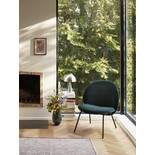 Hubsch Chaise longue con gambe in metallo - verde Hubsch Chaise longue con gambe in metallo - verde