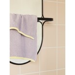 Hubsch Mirror metal - black