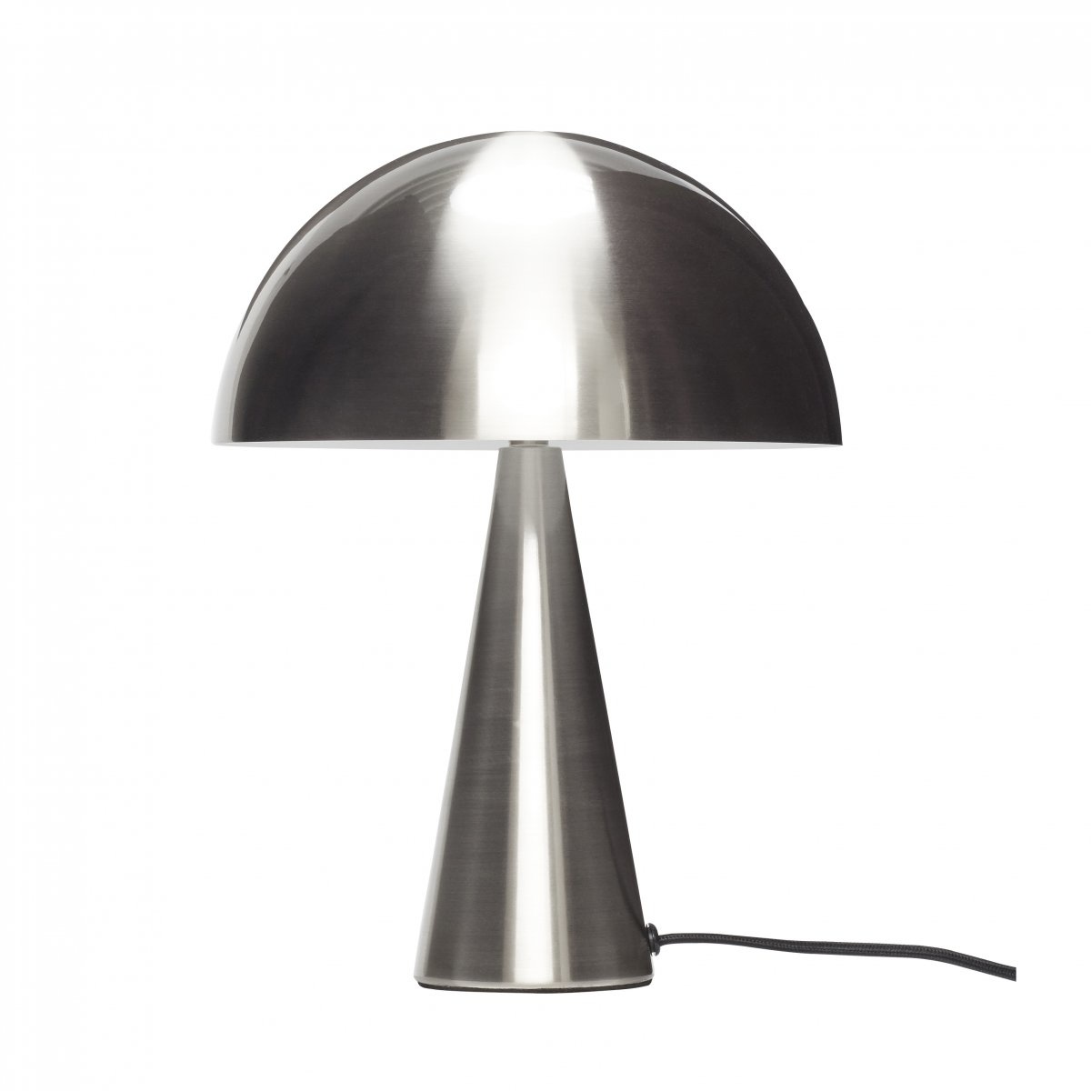 Hubsch Tischleuchte Metall - Nickel ø25xh33cm