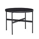 Hubsch Couchtisch Metall / Glas - schwarz Hubsch Couchtisch Metall / Glas - schwarz