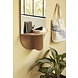 Hubsch Wandspiegel eikenhout met plank - naturel Hubsch Wandspiegel eikenhout met plank - naturel
