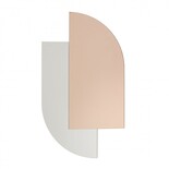 Hubsch Miroir mural - rose Hubsch Miroir mural - rose