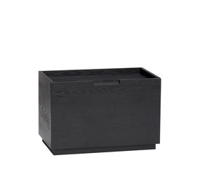 Hubsch Wooden box / case - black