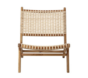 Bloomingville Keila Lounge Stuhl Teakholz - natürlich Bloomingville Keila Lounge Stuhl Teakholz - natürlich