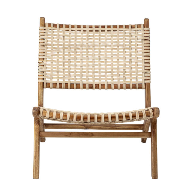 Bloomingville Keila Lounge stoel teak hout - naturel