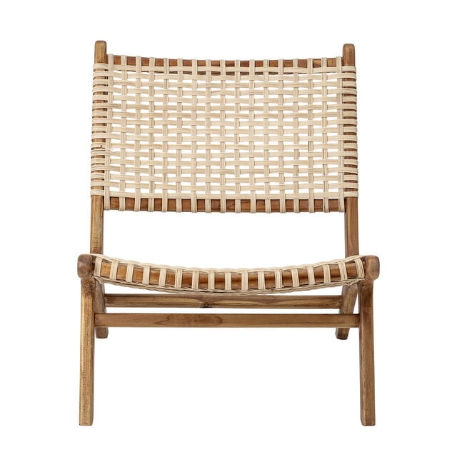 Bloomingville Keila Lounge stol teak tre - naturlig
