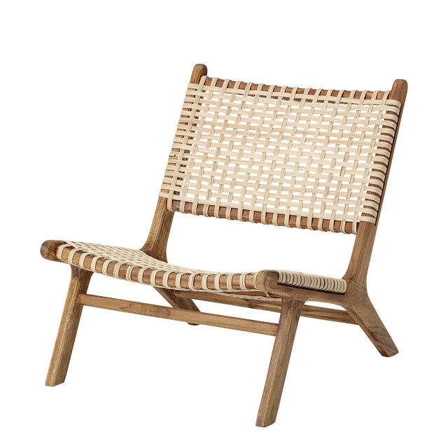 Bloomingville Keila Lounge stol teak tre - naturlig