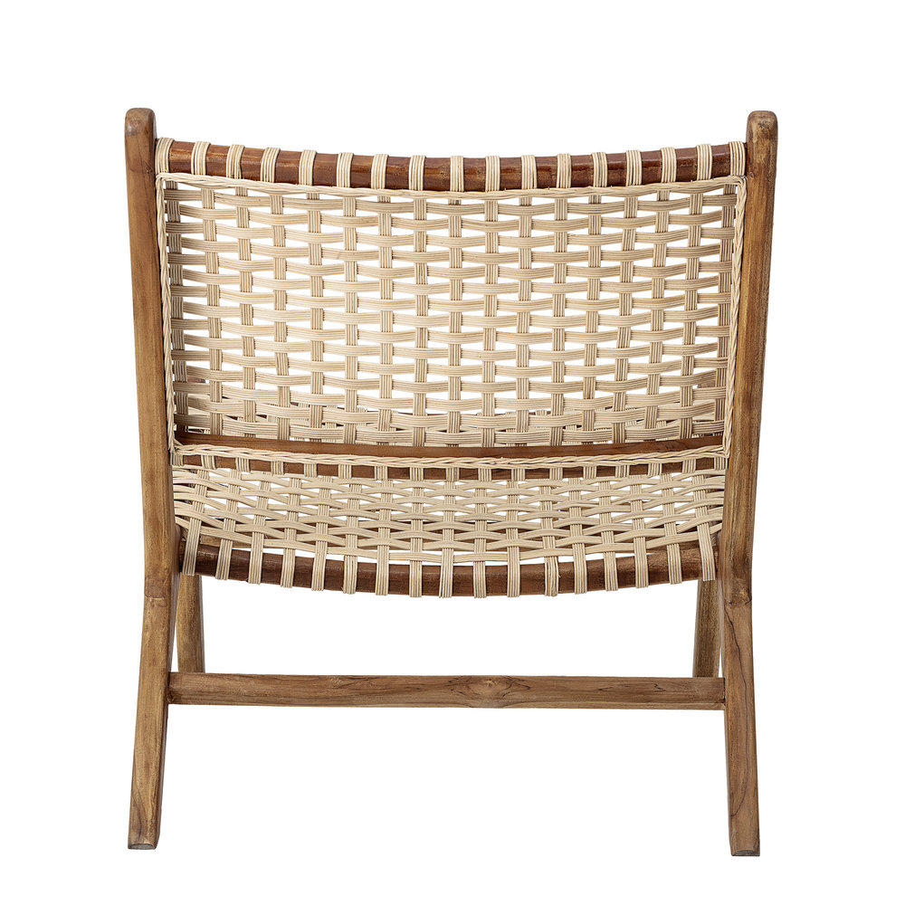 Bloomingville Keila Lounge chair teak wood - natural Bloomingville Keila Lounge chair teak wood - natural