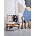 Bloomingville Keila Lounge stol teaktræ - naturligt Bloomingville Keila Lounge stol teaktræ - naturligt