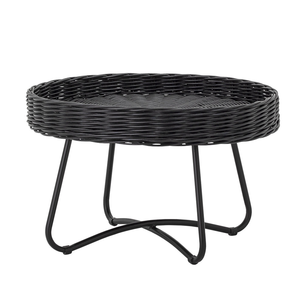 Bloomingville Hattie Rattan Couchtisch - schwarz Bloomingville Hattie Rattan Couchtisch - schwarz