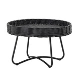 Bloomingville Hattie Rattan Couchtisch - schwarz Bloomingville Hattie Rattan Couchtisch - schwarz