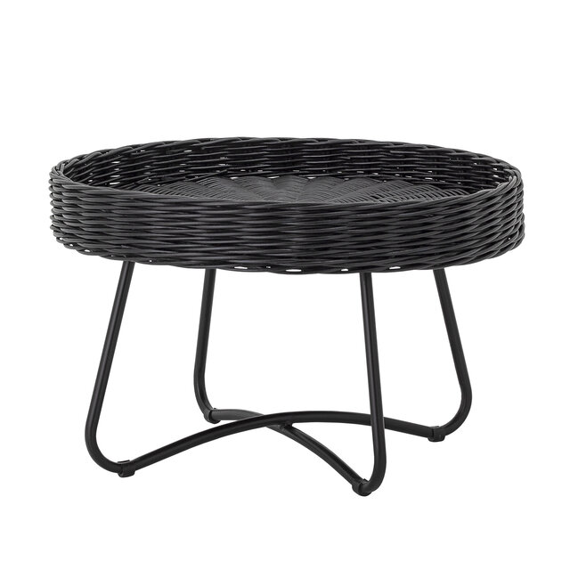 Bloomingville Hattie Rattan Couchtisch - schwarz Bloomingville Hattie Rattan Couchtisch - schwarz
