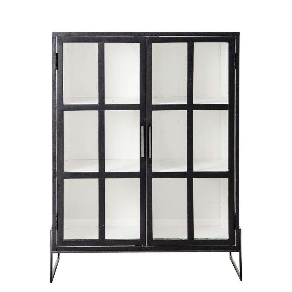 Bloomingville Opal kast eikenhout - zwart Bloomingville Opal kast eikenhout - zwart