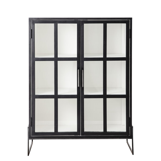 Bloomingville Armoire opale chêne - noir