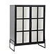 Bloomingville Opal kast eikenhout - zwart Bloomingville Opal kast eikenhout - zwart