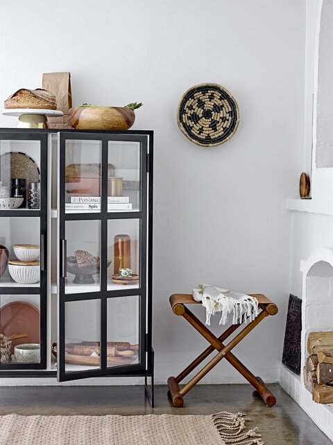 Bloomingville Armoire opale chêne - noir