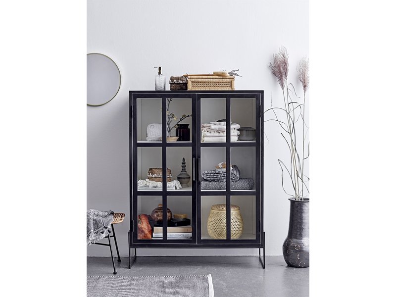 Bloomingville Opal Armoire Chene Noir Living And Co