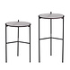 Bloomingville Cille Beistelltisch Set - Glas Bloomingville Cille Beistelltisch Set - Glas