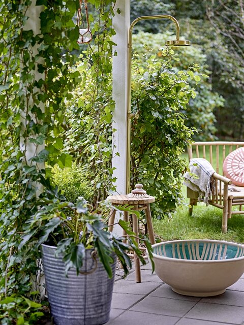 Bloomingville Bloempot set grijs - metaal