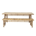 Bloomingville Table Sole Naturel - Bambou