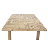 Bloomingville Sole tafel naturel - bamboe Bloomingville Sole tafel naturel - bamboe