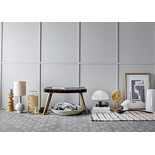 Bloomingville Lampada da tavolo in terracotta - grigio