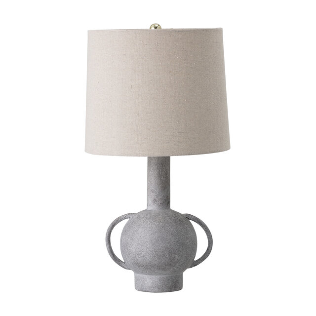 Bloomingville Lampada da tavolo in terracotta - grigio