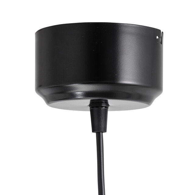Bloomingville Hanglamp bamboe - zwart