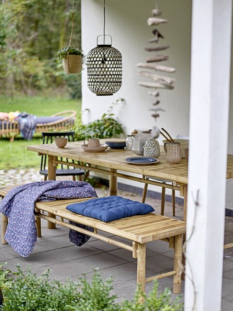 Bloomingville Lampe suspendue en bambou