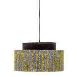 Bloomingville Hängande lampa gul - siden Bloomingville Hängande lampa gul - siden