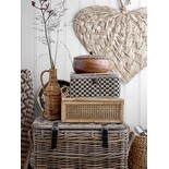 Bloomingville Boîte de rangement en rotin - lot de 2 Bloomingville Boîte de rangement en rotin - lot de 2