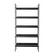 Bloomingville Lot kast met planken metaal - zwart Bloomingville Lot kast met planken metaal - zwart