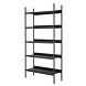 Bloomingville Lot kast met planken metaal - zwart Bloomingville Lot kast met planken metaal - zwart