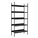 Bloomingville Lot kast met planken metaal - zwart Bloomingville Lot kast met planken metaal - zwart