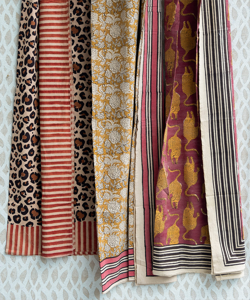 Doing Goods Botanical double plaid in tote bag - 1.40.30.078.008.5