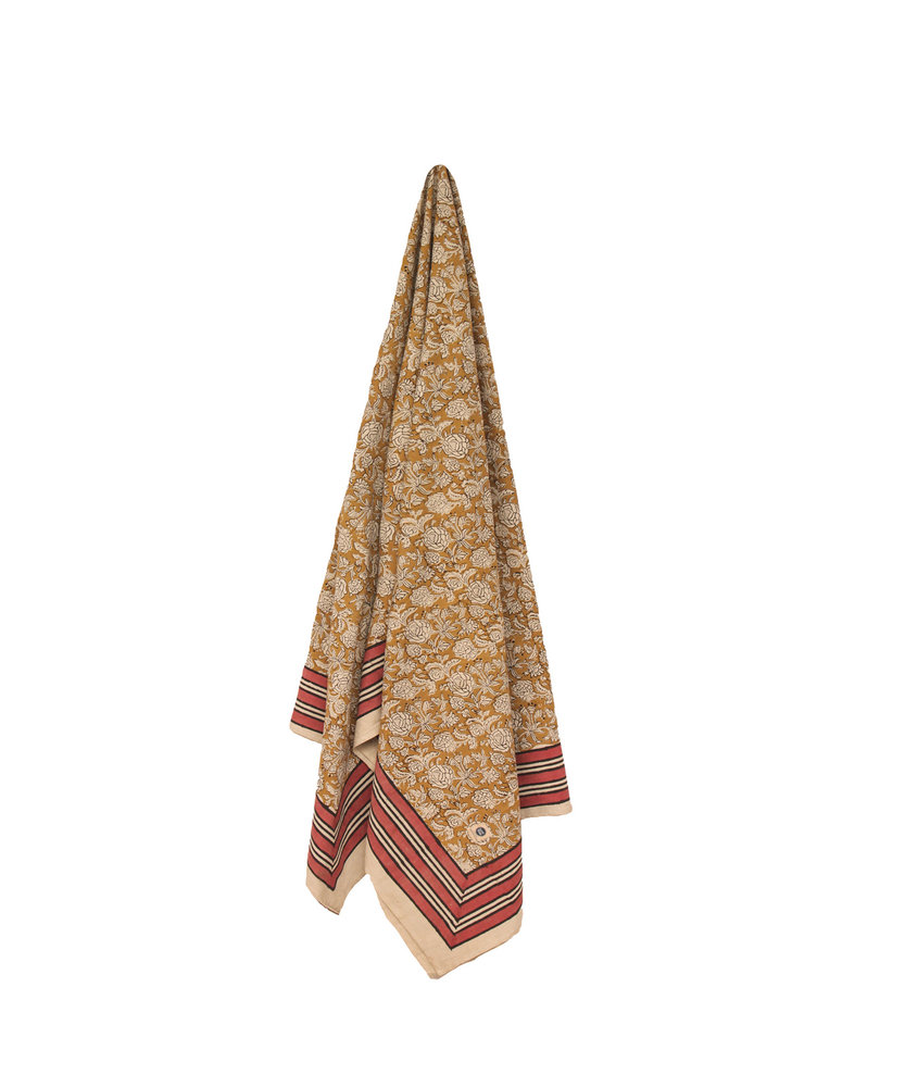 Doing Goods Botanisk dobbel pledd i tote bag - 1.40.30.078.008.5