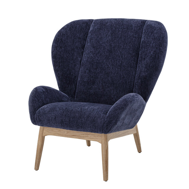 Bloomingville Eave lounge chair - blue