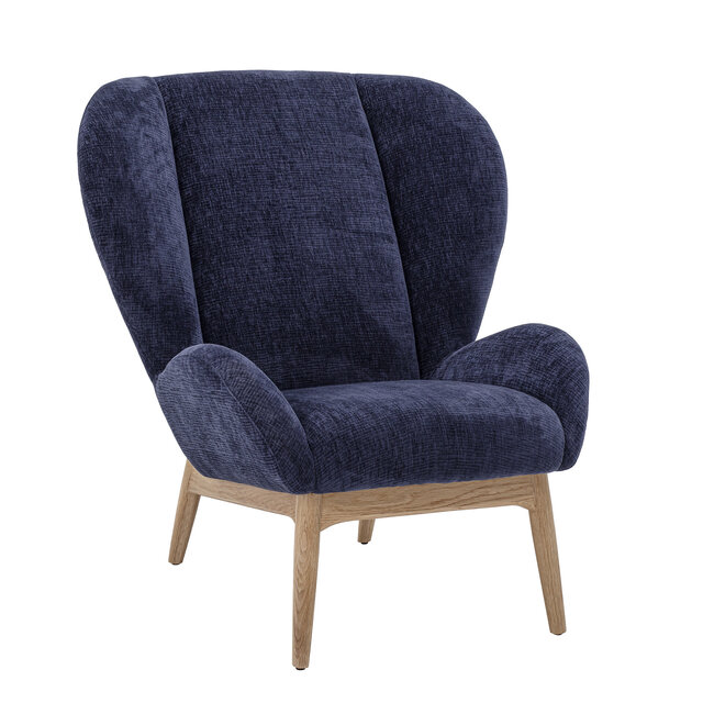 Bloomingville Eave lounge chair - blue