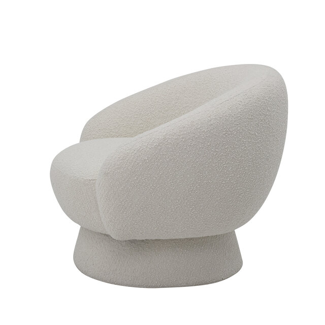 Bloomingville Ted loungestoel - wit